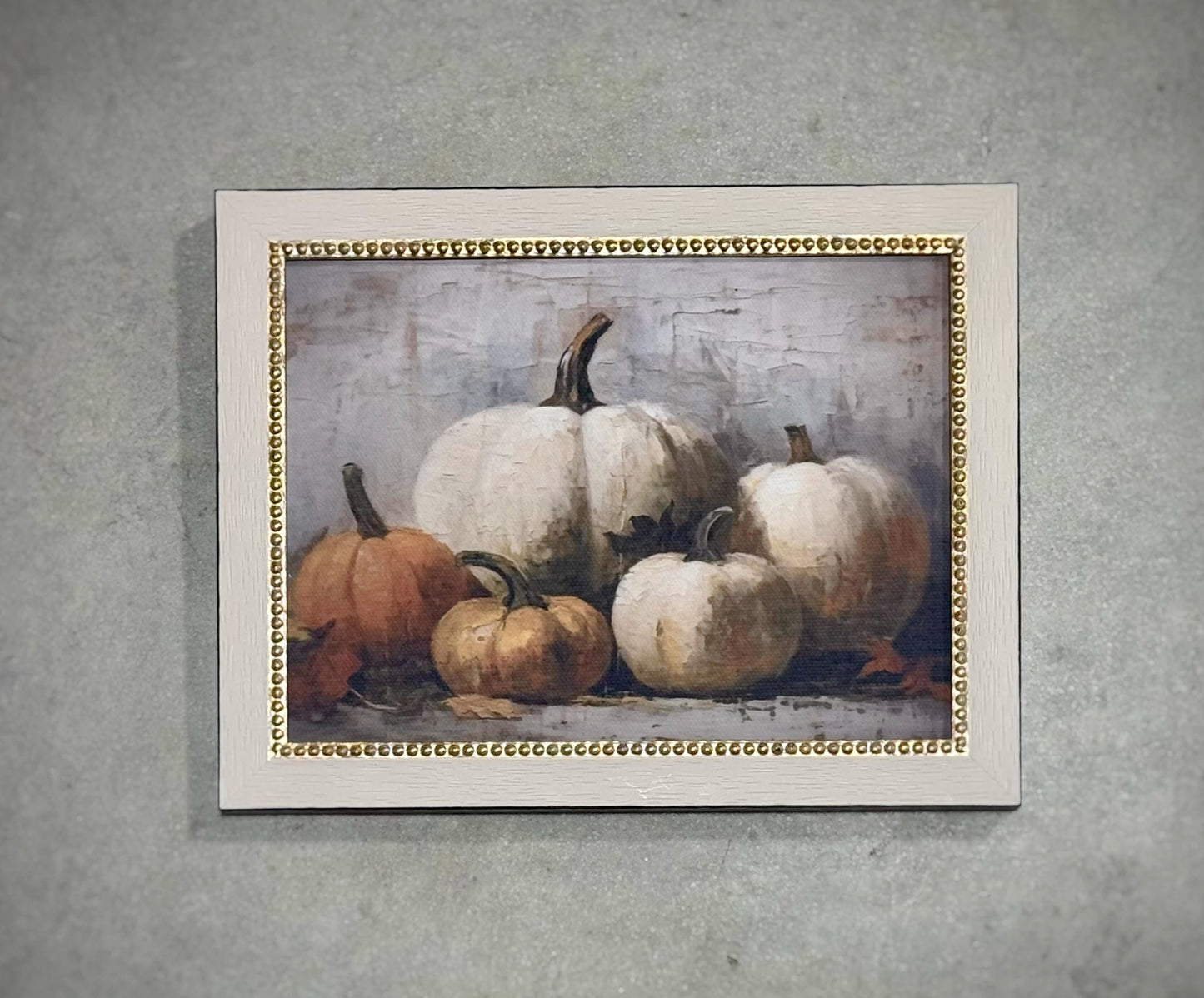 Vintage Pumpkins Framed Vintage Art