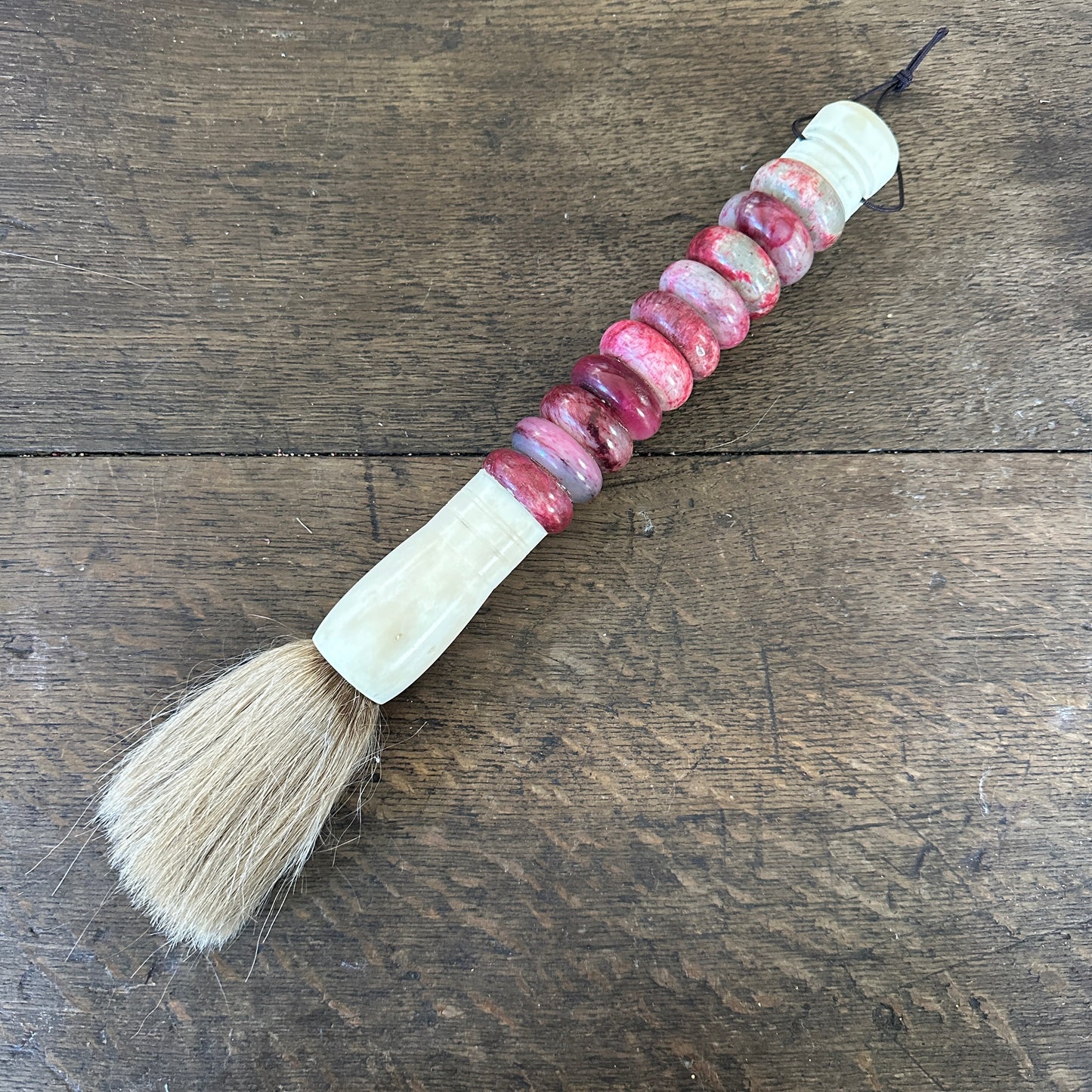 Vintage Red Jade Calligraphy Brush - Different Styles