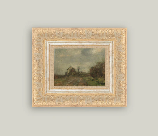 Wedeler Au Framed Vintage Art