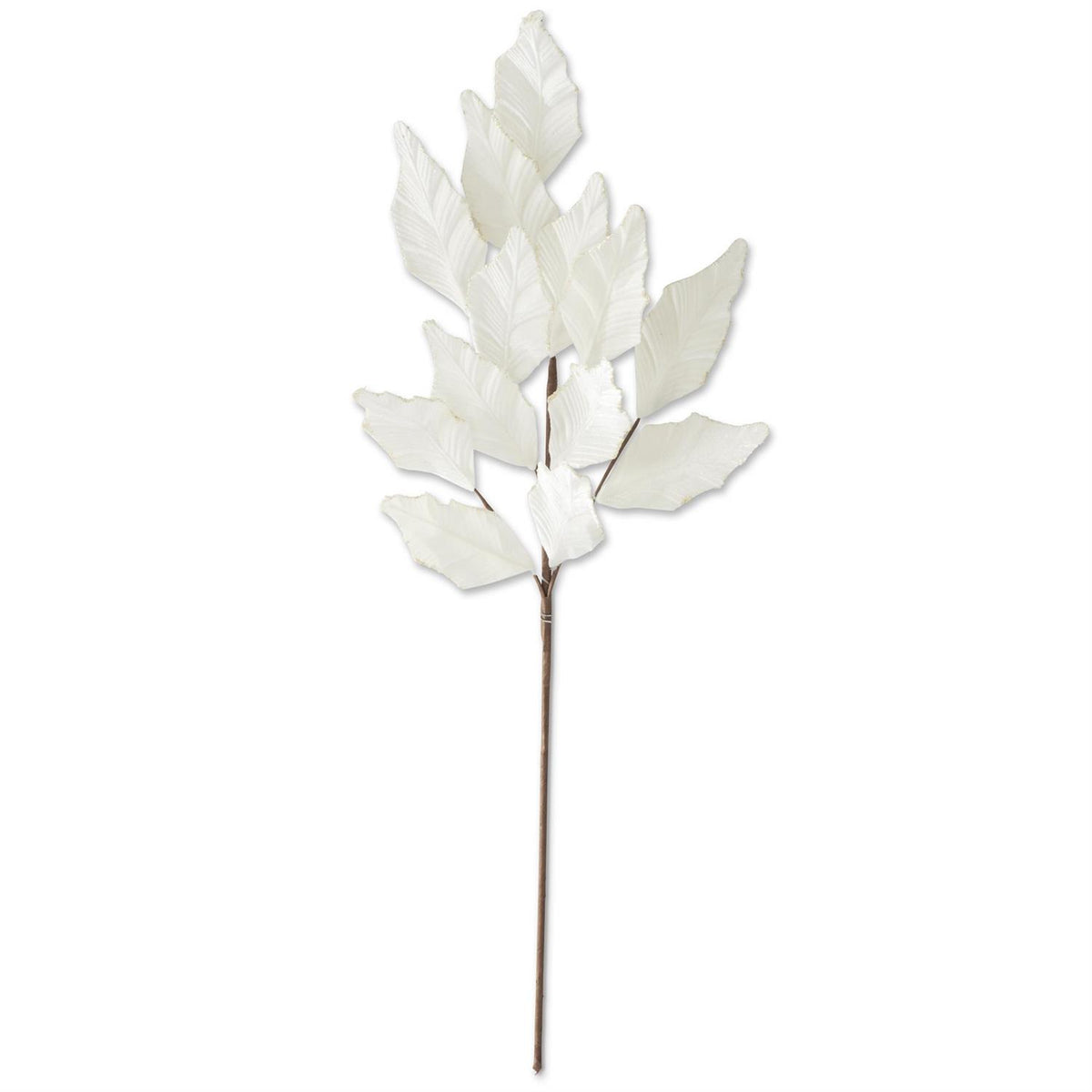 White_Velvet_Champagne_Glittered_Leaf