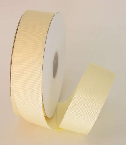 Grosgrain Ribbon - Cream | 5/8" Width | 20 Yard Roll