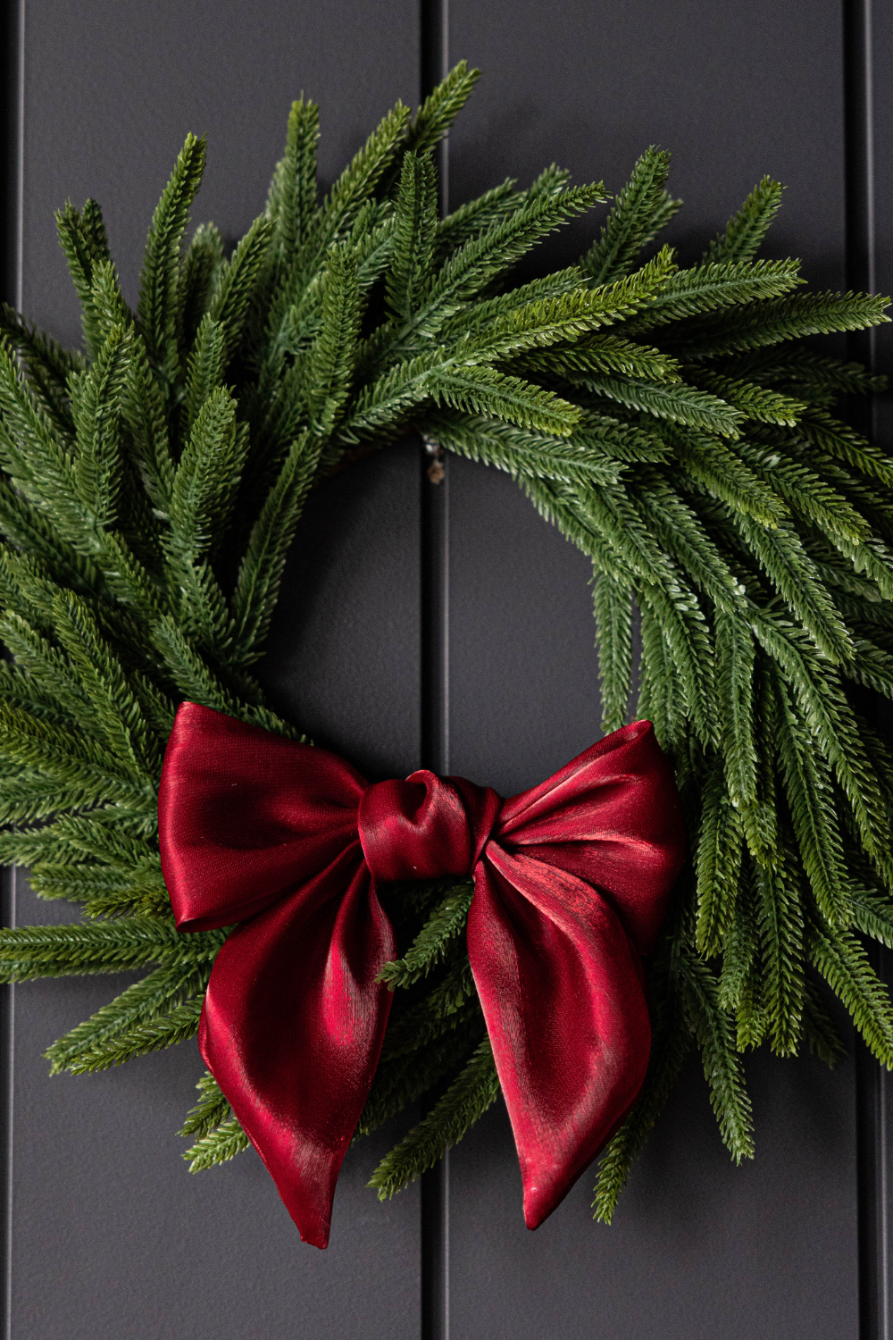 Red Gauze Bow - Set of 3