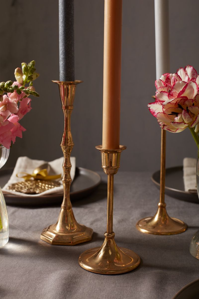 ANTIQUE CANDLESTICK - shows elegant design