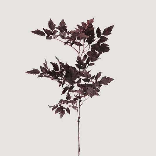 Artificial Plum Cimicifuga Ramosa Leaves - 31"