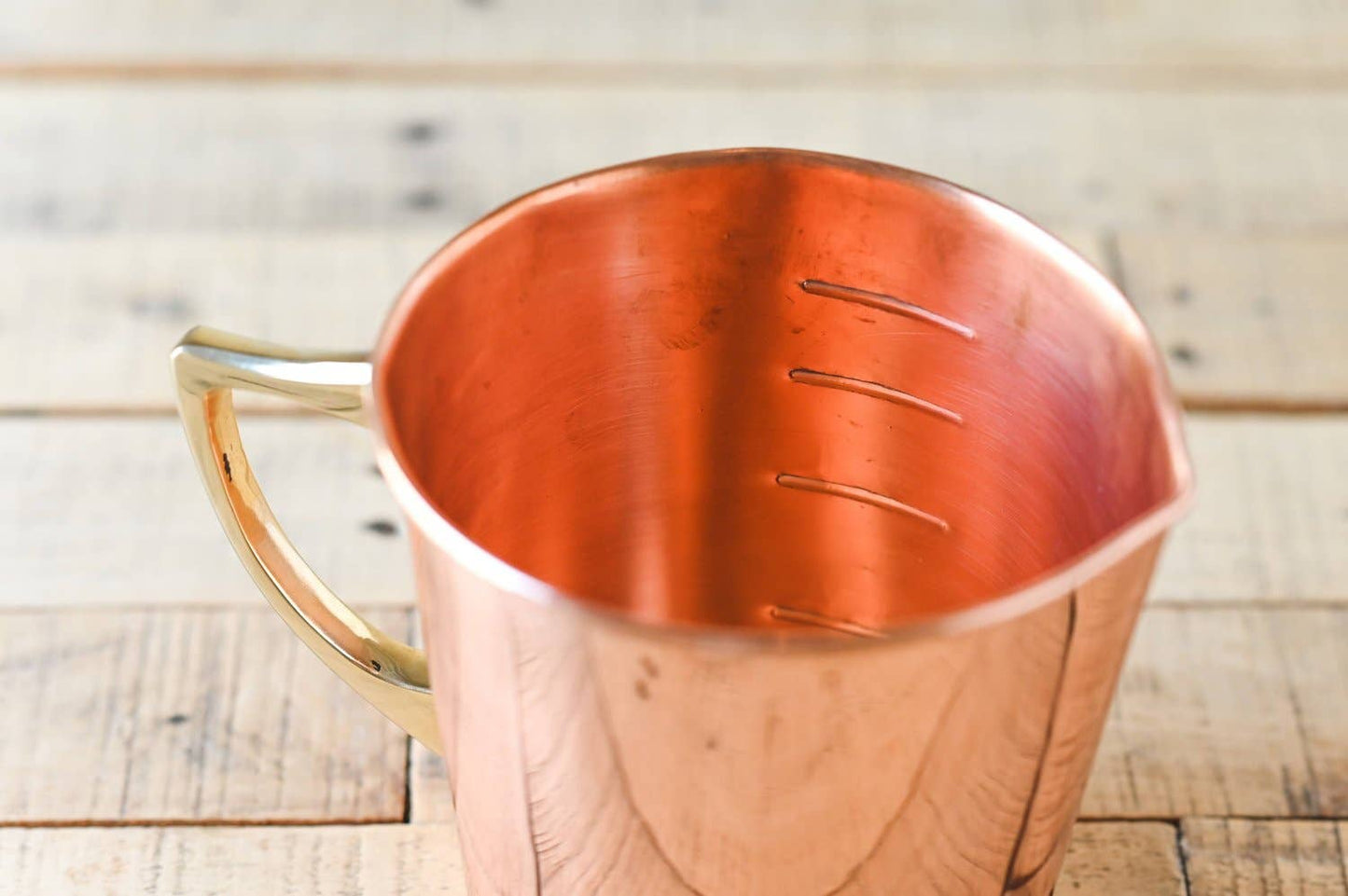 Copper Liquid Measuring Cup - 4 Cup