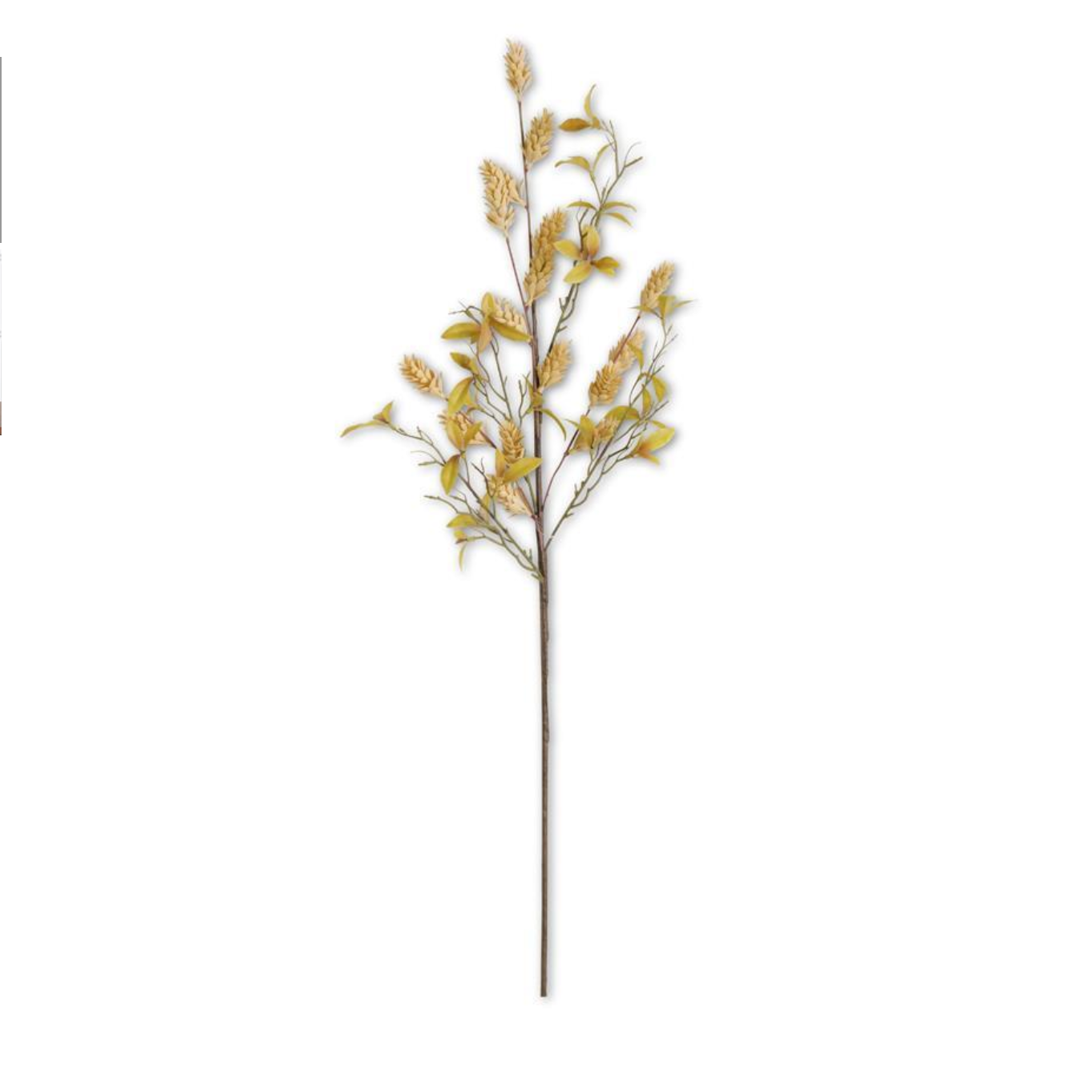 Cream Hops Stem, 32" - Single Stem Artificial Greenery