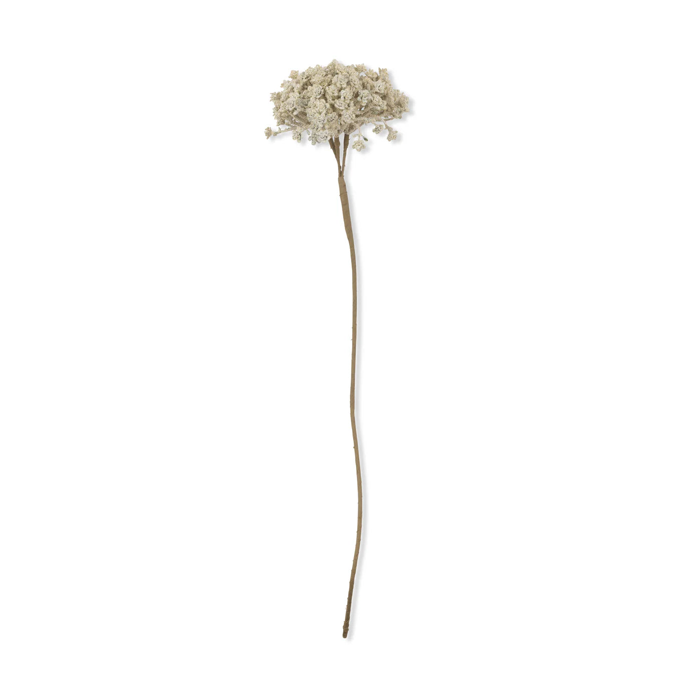 Cream Yarrow Stem 27.75" - Single Stem Artificial Flower
