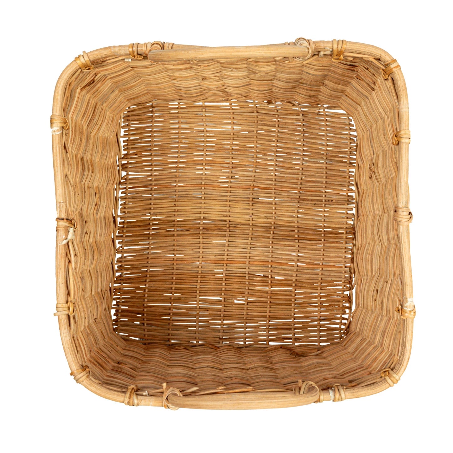 Rattan Baskets w/ Handles, 3 Sizes