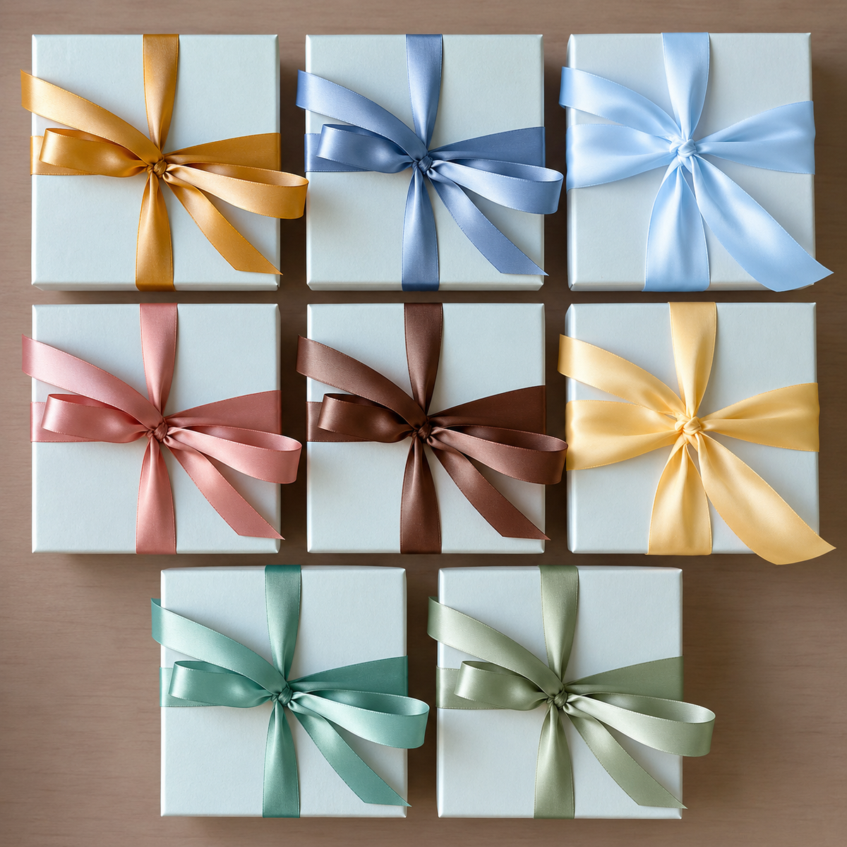 Double-Faced Satin Ribbon | 1.5" & 5/8" Width | 50 Yard Roll | Multiple Colors