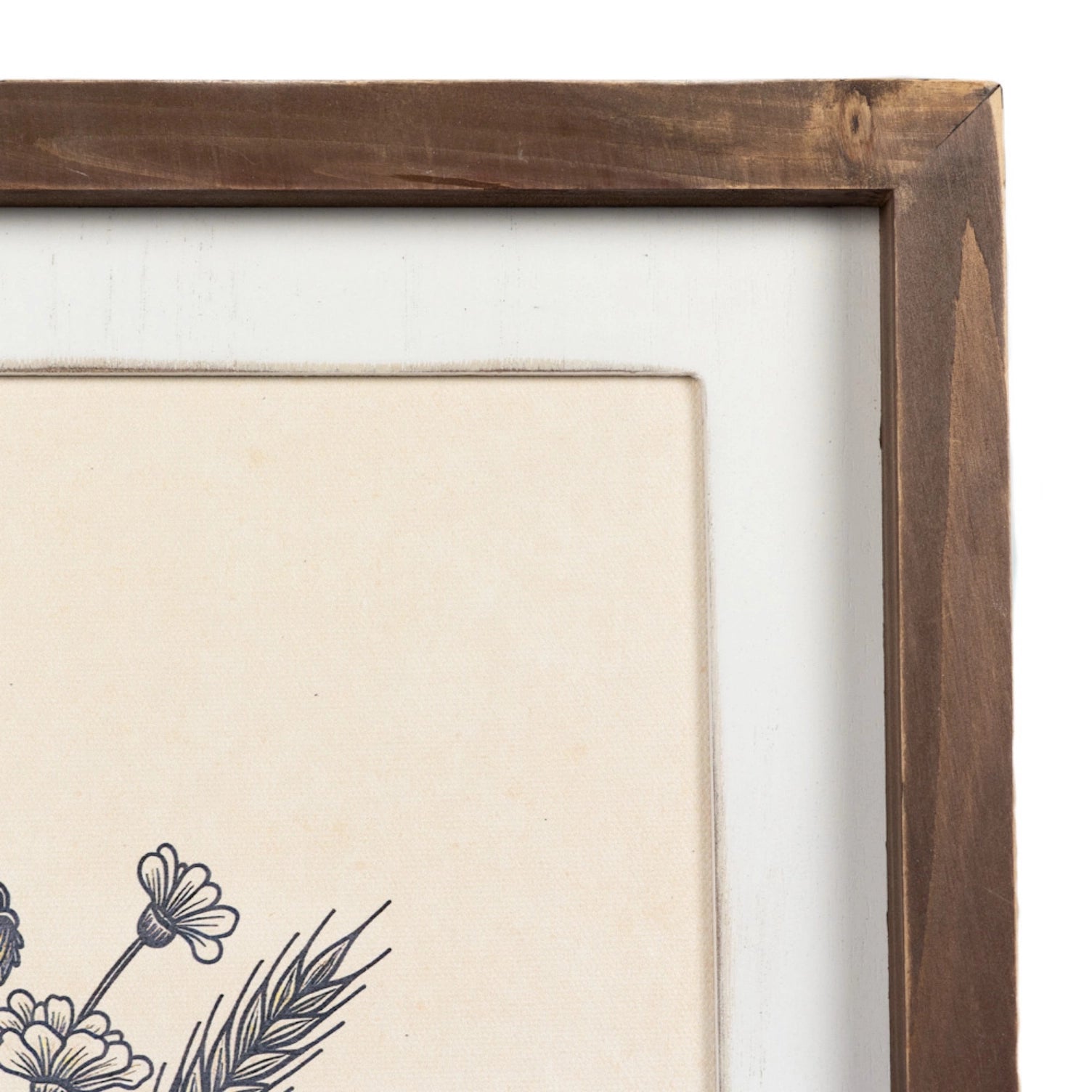 Double-Sided Decorative Frame - Floral Bouquet & Pumpkin with Crow | 17" x 24" x 1.5"