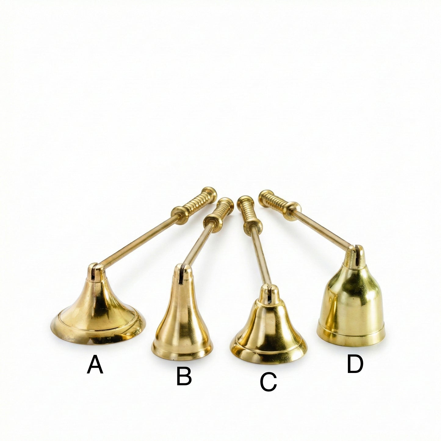 Gilded Candle Snuffers – Assortment of 4