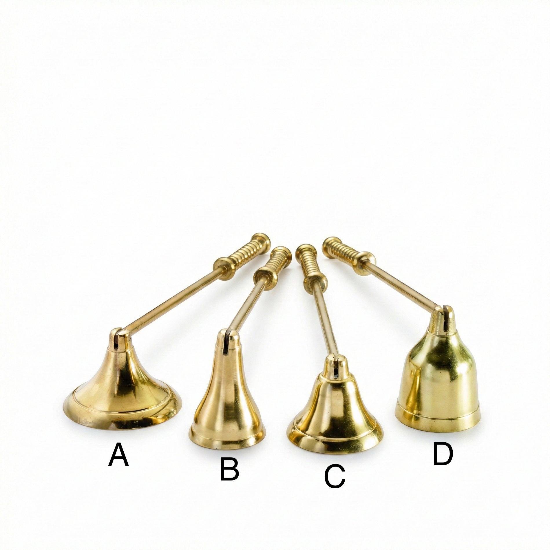 Gilded Candle Snuffers – Assortment of 4
