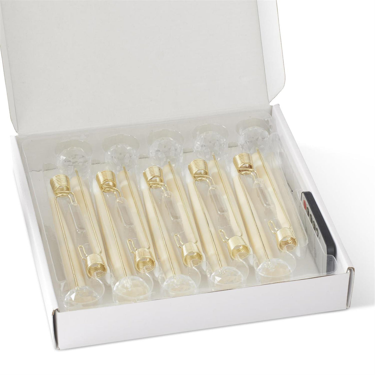 glass-pendant-hanging-cream-LED-candle-ornaments