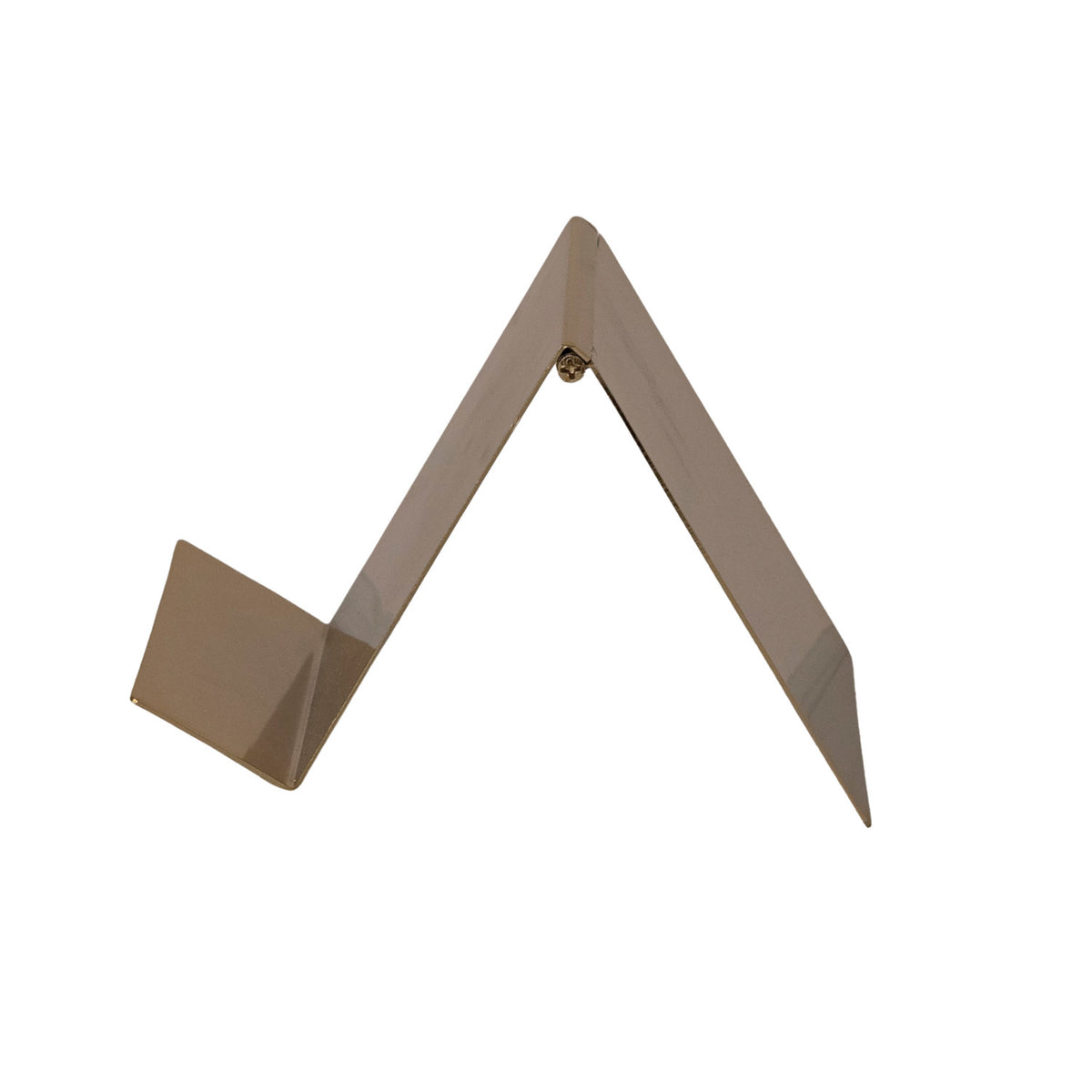Gold-Finish Mild Steel Folding Phone Stand