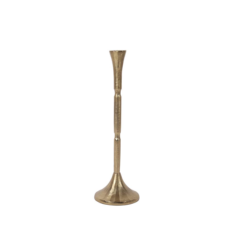 Gold_Textured_Taper_Candle_Holder_16inch