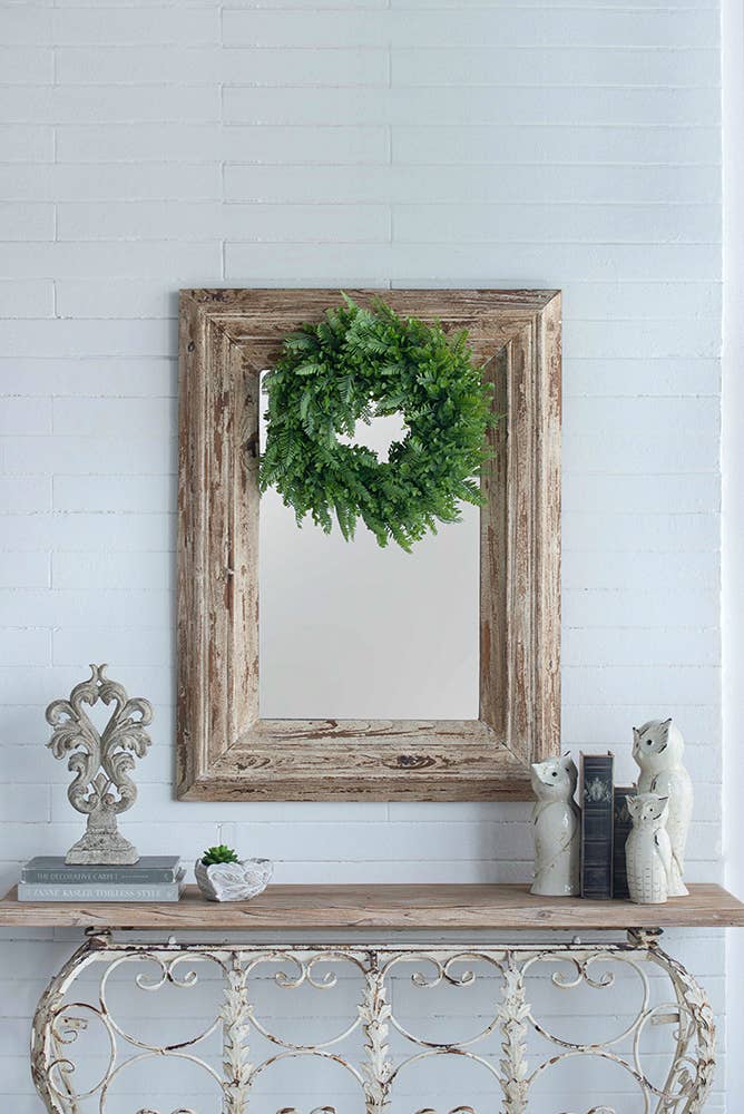 Greenery Wreath 20" - Faux Floral Artificial Greenery