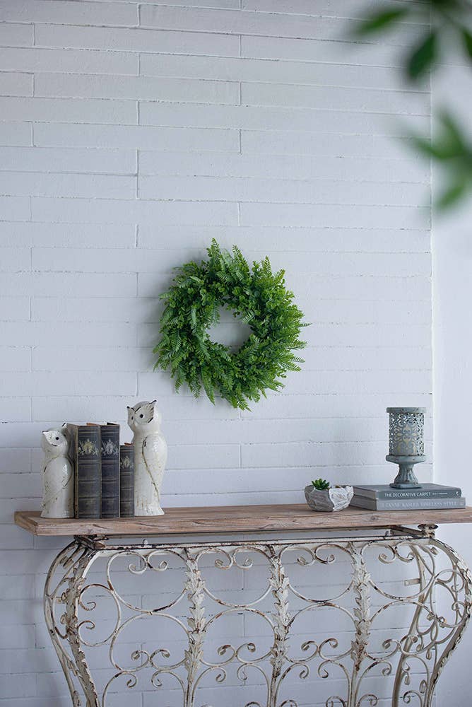 Greenery Wreath 20" - Faux Floral Artificial Greenery