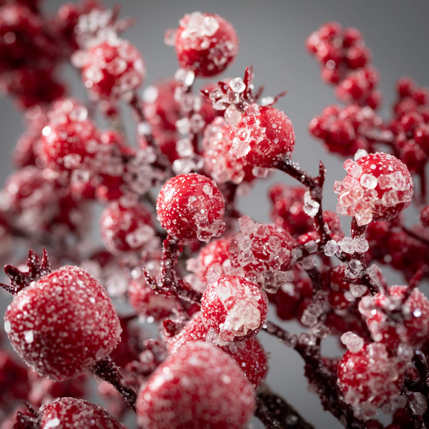 21" Iced Berry Wreath