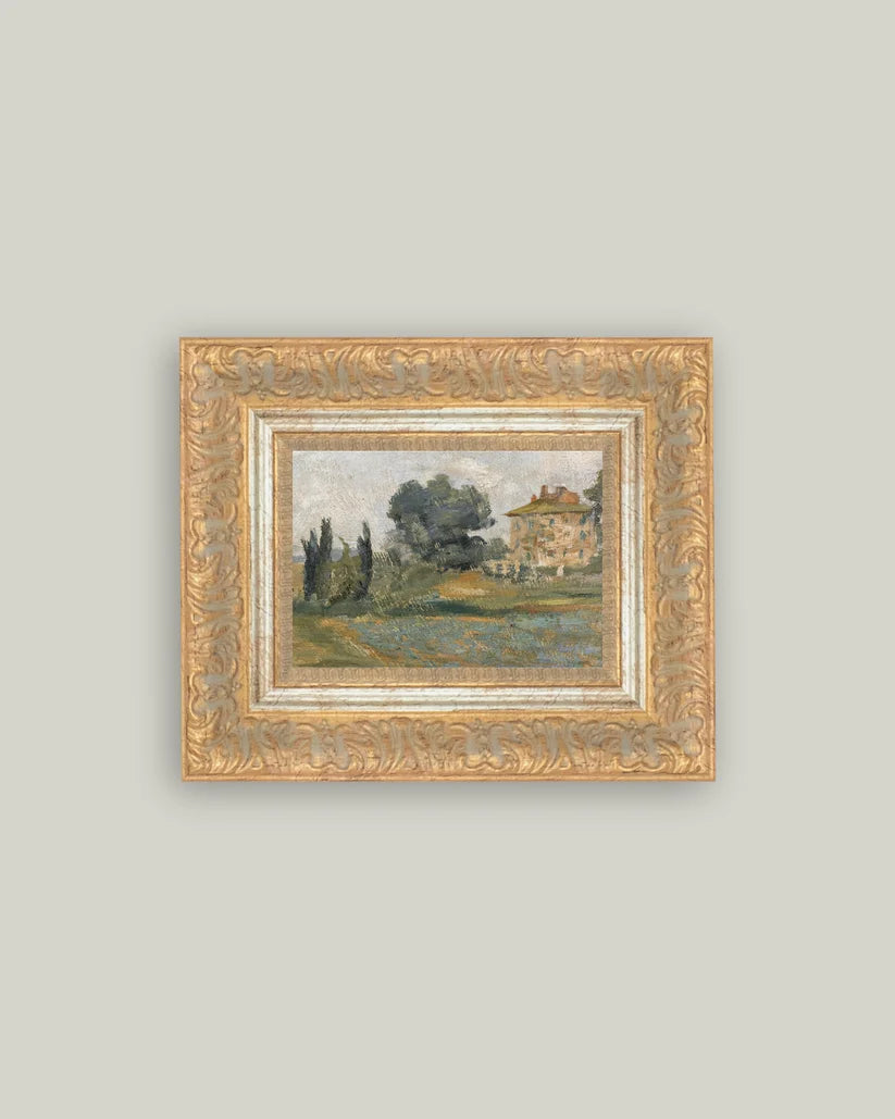 In the Hills Framed Vintage Art