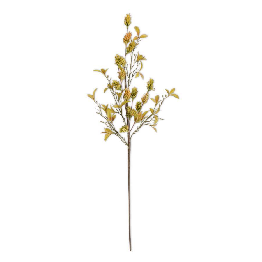 Orange & Green Hops Stem 32" - Single Stem Artificial Greenery