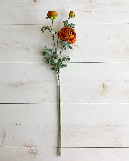 Rust Ranunculus Spray