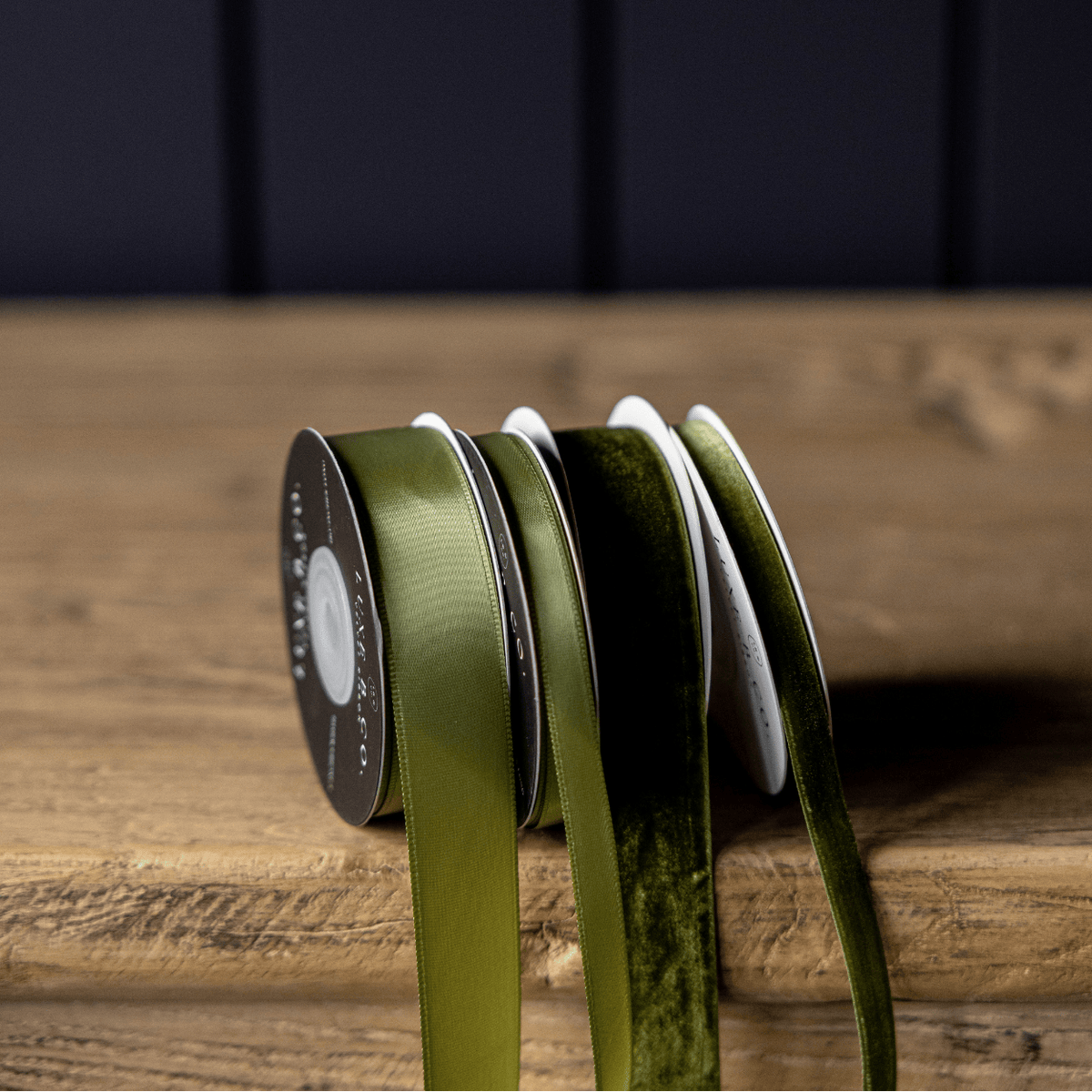 Satin Ribbon - Sage | 1/3" Width | 180" Length