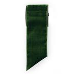 Dark Green Vintage Wired Velvet Ribbon