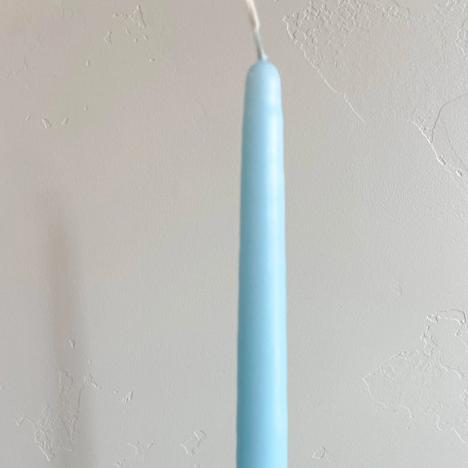Robins Egg Blue Hand-Dipped Tapered Candle 