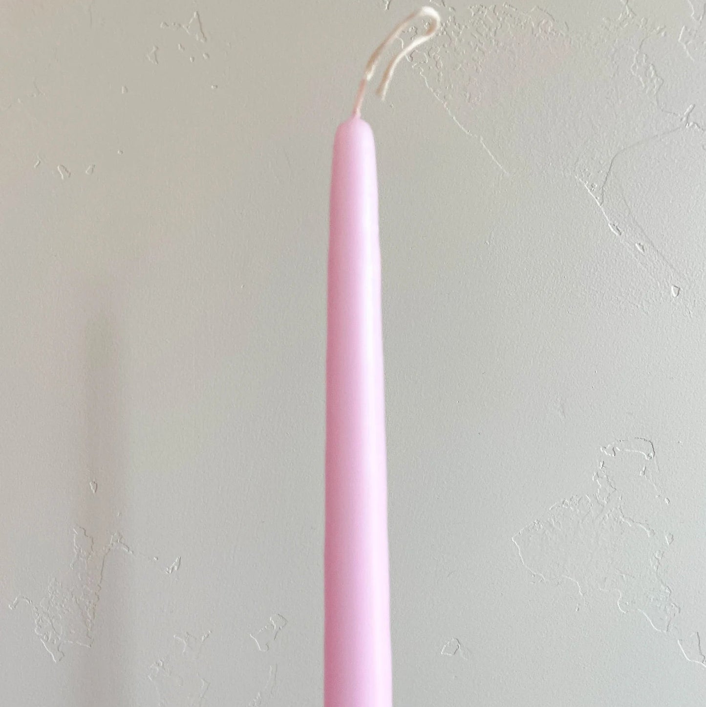 Blush Hand-Dipped Tapered Candles - Box of 12 - Unscented