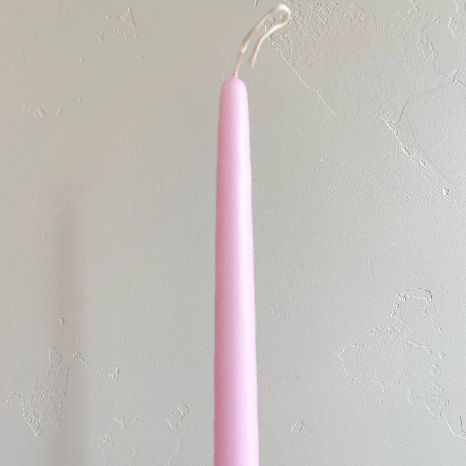 Blush Hand-Dipped Tapered Candles - Box of 12 - Unscented