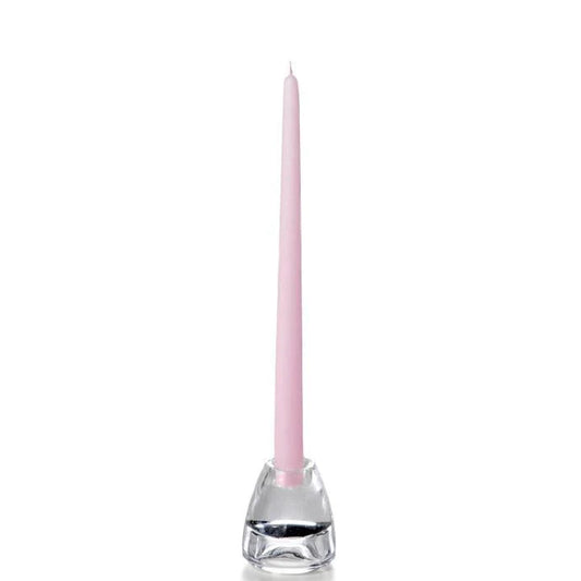 Blush pink taper candle 12 and 15 inches